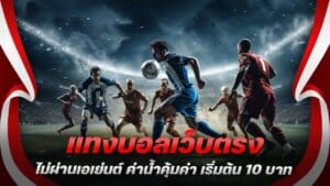แทงบอลเว็บตรงไม่ผ่านเอเย่นต์
