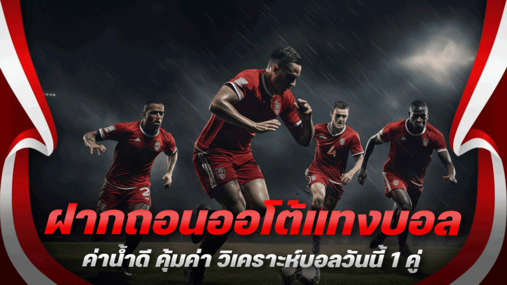  ฝากถอนออโต้แทงบอล
