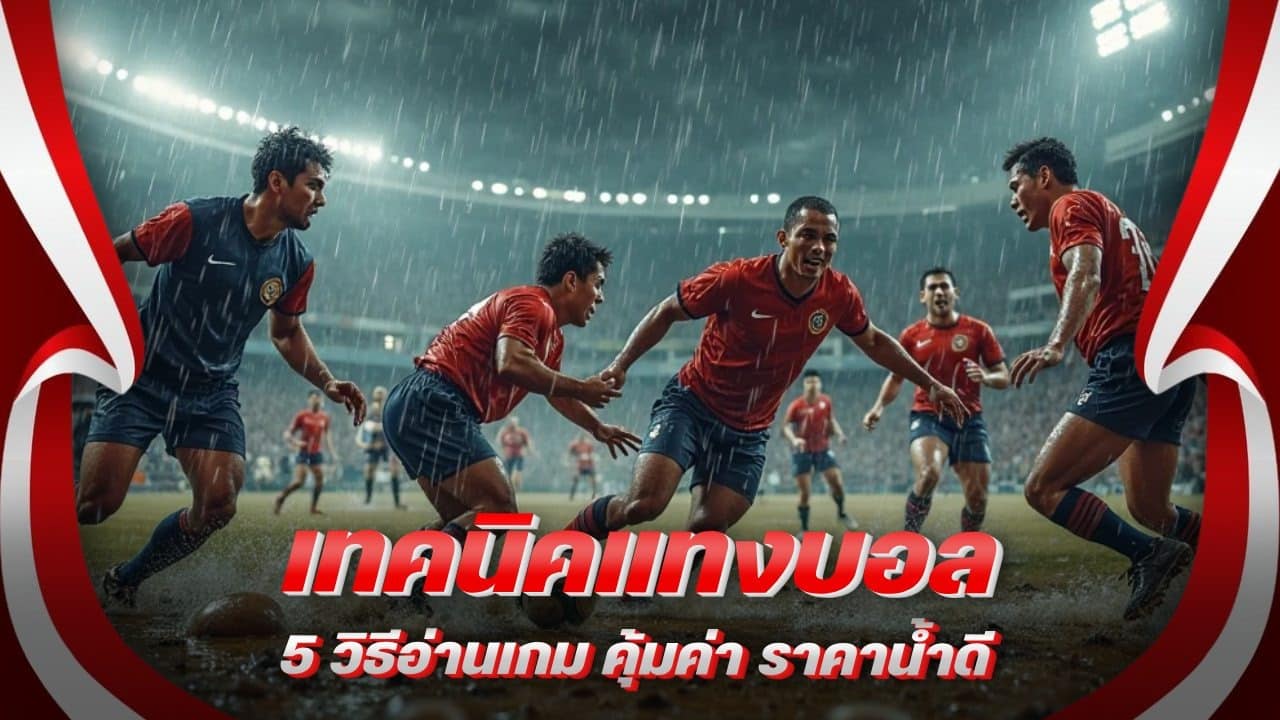 เทคนิคแทงบอลสูงต่ำ